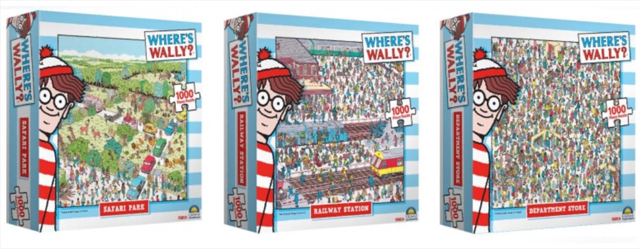 Wheres Wally 1000pc - Assorted Design Sent At Random/Product Detail/Film and TV