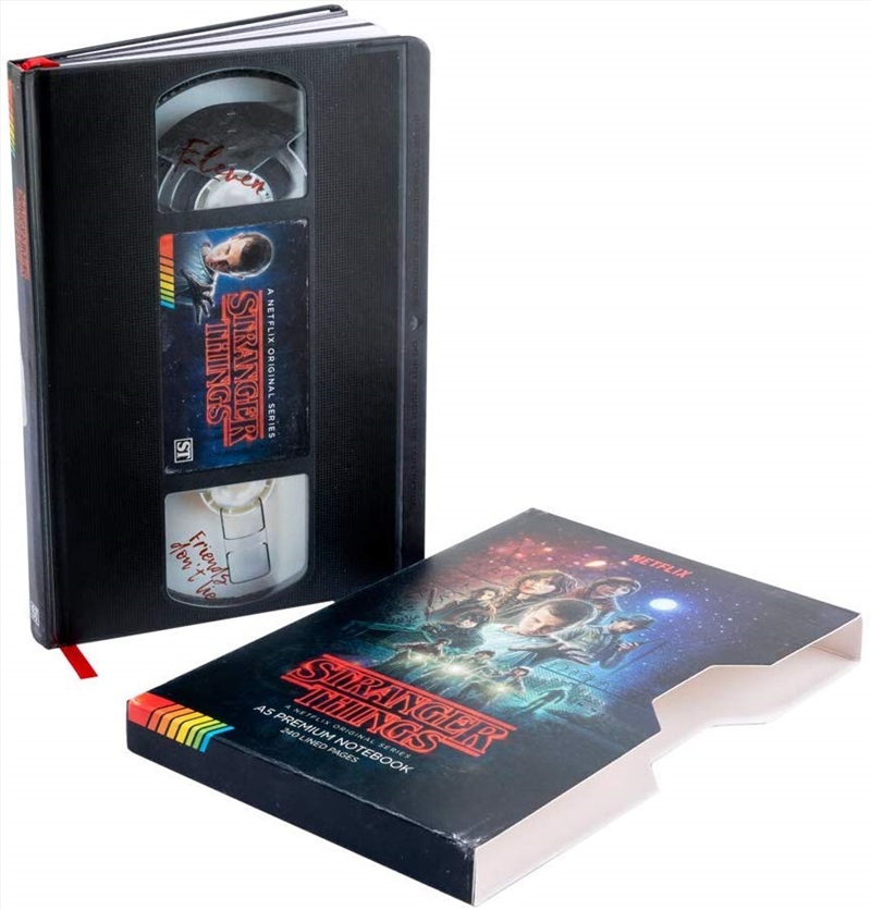 Stranger Things VHS Notebook/Product Detail/Notebooks & Journals