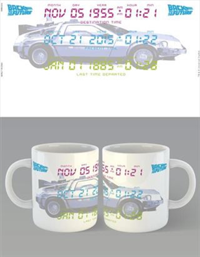 Back To The Future Dashboard/Product Detail/Mugs