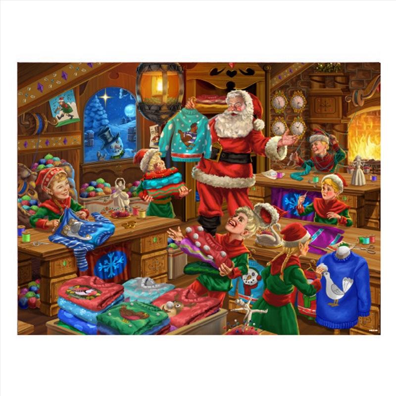 Waddingtons Christmas Puzzle 1000 piece/Product Detail/Art and Icons