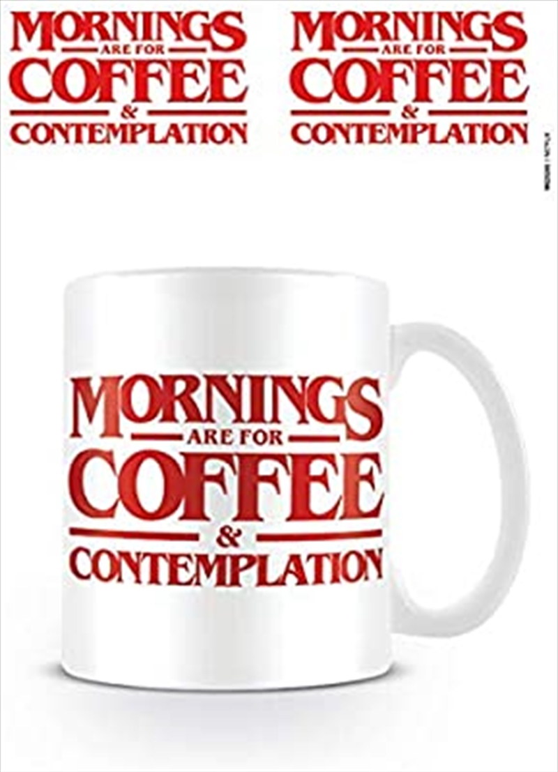 Stranger Things - Coffee And Contemplation mug/Product Detail/Mugs