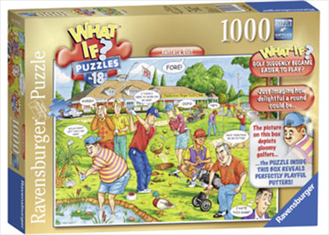 Ravensburger - What If No 17 Golf Was Easy 1000pc/Product Detail/Auto and Sport