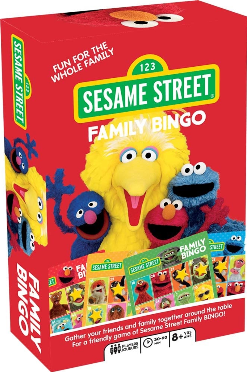 Family Bingo - Sesame Street/Product Detail/Board Games