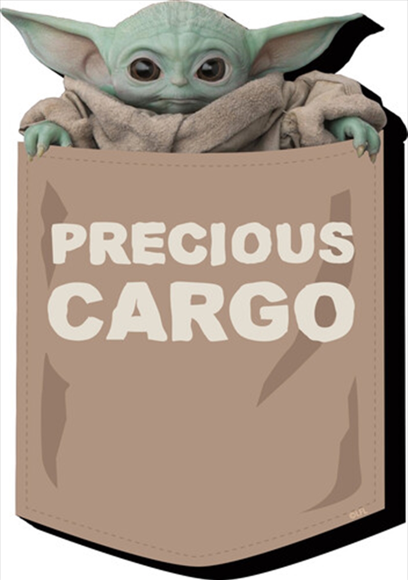 Star Wars: The Mandalorian- The Child Baby Yoda Cargo Funky Chunky Magnet/Product Detail/Decor