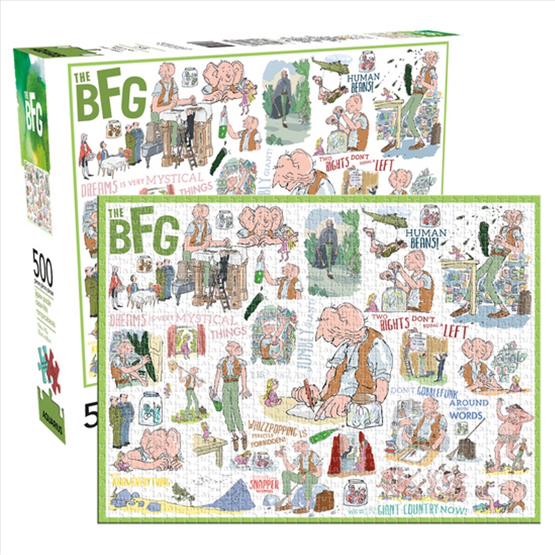 Roald Dahl – The BFG 500pc Puzzle/Product Detail/Film and TV