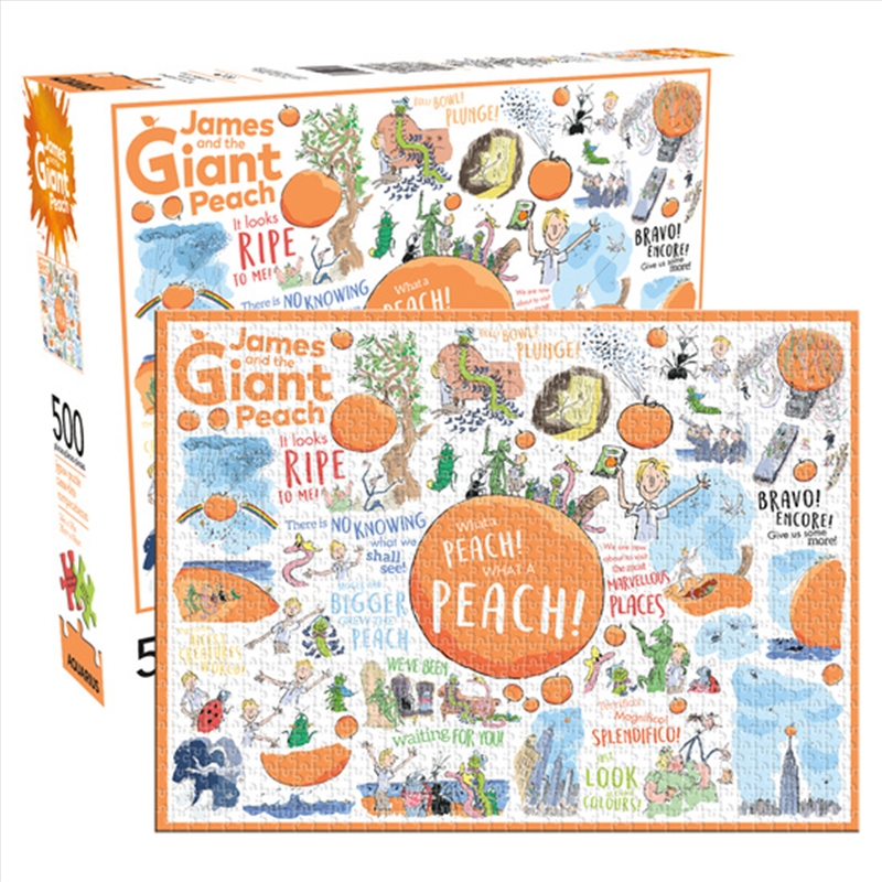 Roald Dahl – James Giant Peach 500pc Puzzle/Product Detail/Film and TV