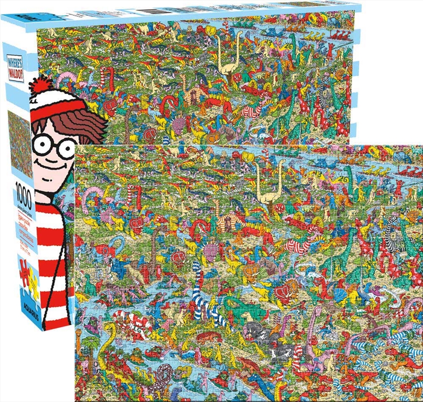 Where's Waldo Dinosaurs 1000 Piece Puzzle/Product Detail/Education and Kids