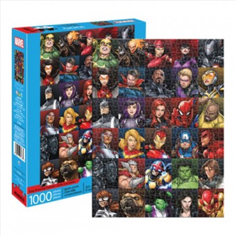 Marvel Heroes Collage 1000 Piece Puzzle/Product Detail/Film and TV
