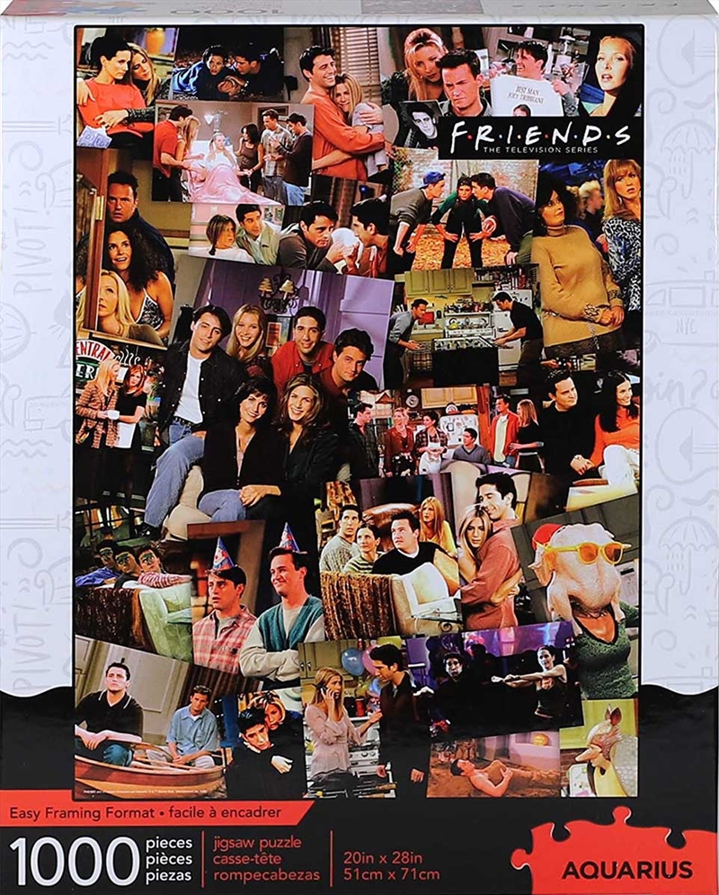 Friends Collage 1000 Piece Puzzle/Product Detail/Film and TV