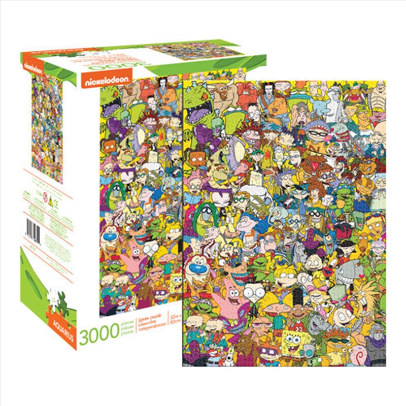 Nickelodeon Cast 3000 Piece Puzzle/Product Detail/Film and TV