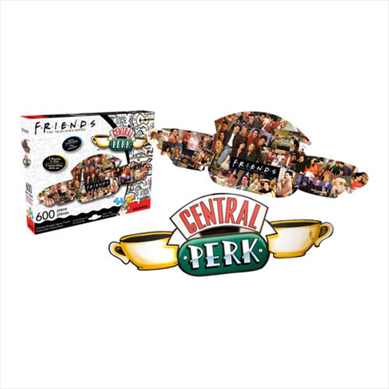 Friends – Central Perk Logo & Collage 600 Piece Double-Sided Puzzle/Product Detail/Film and TV