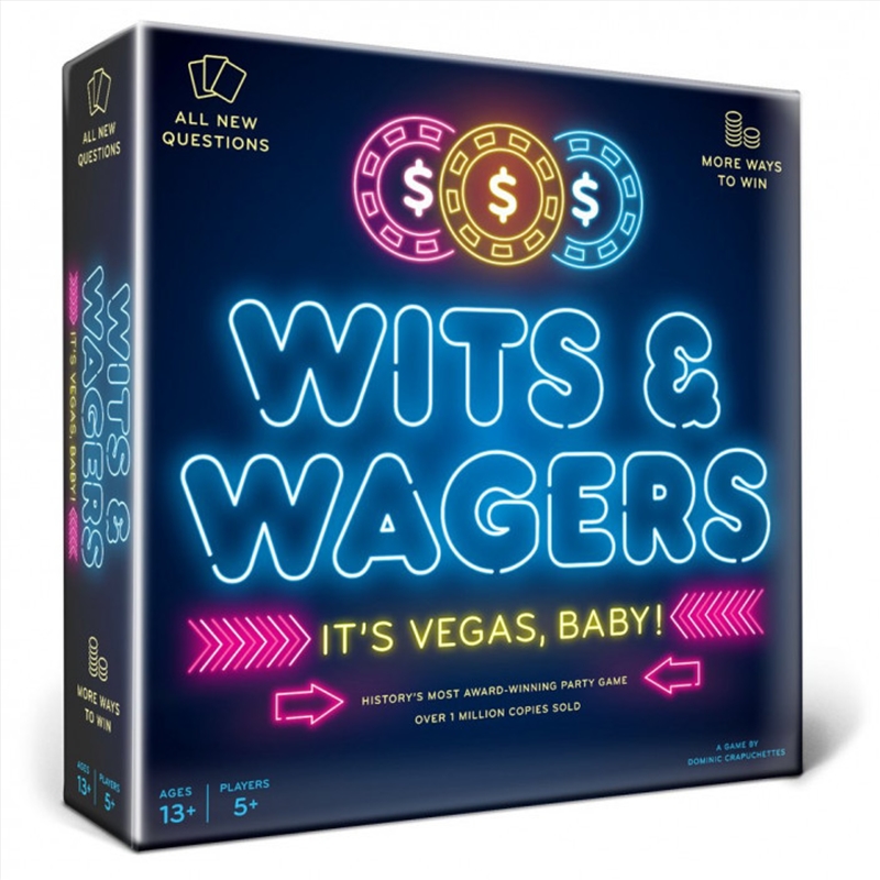 Wits & Wagers It's Vegas Baby/Product Detail/Board Games