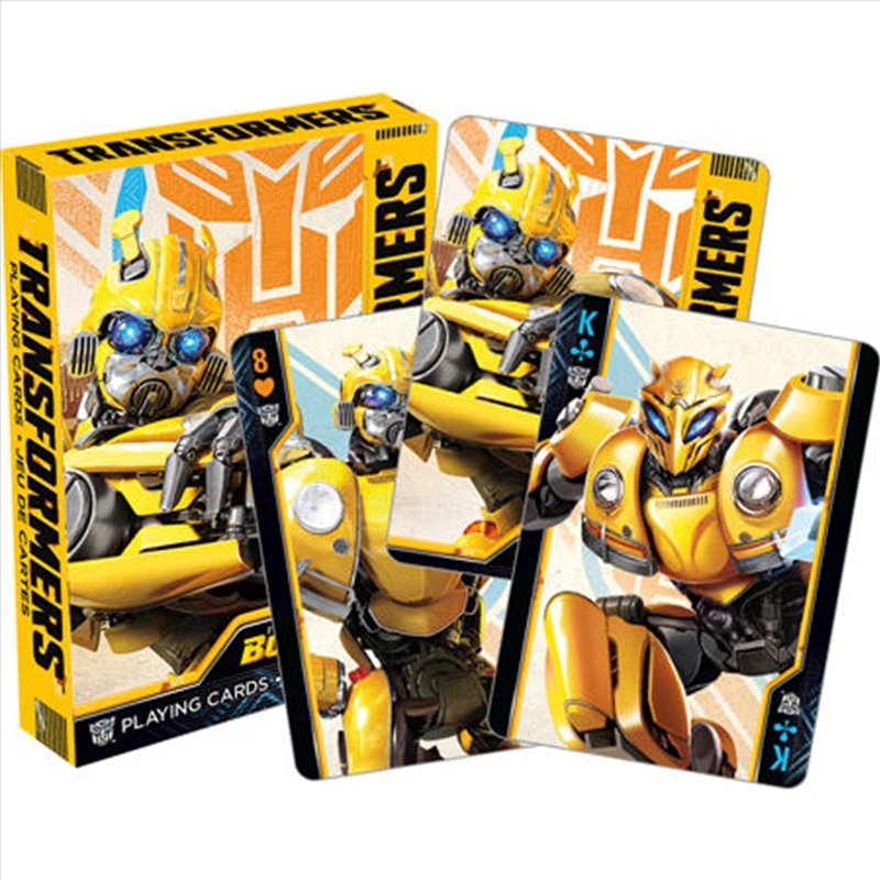 Transformers Bumblebee Playing Cards, Card Game Sanity