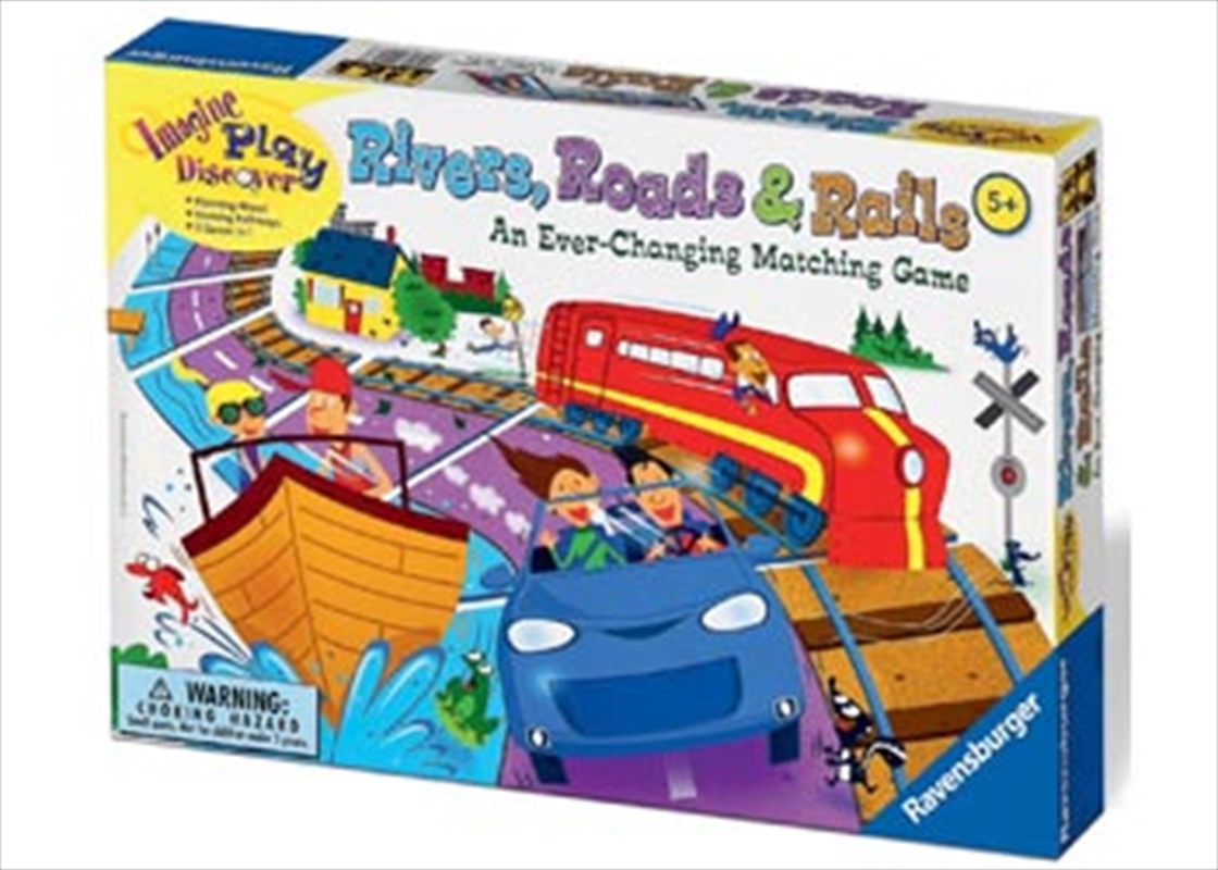 Ravensburger Rivers Roads & Rails Game/Product Detail/Board Games