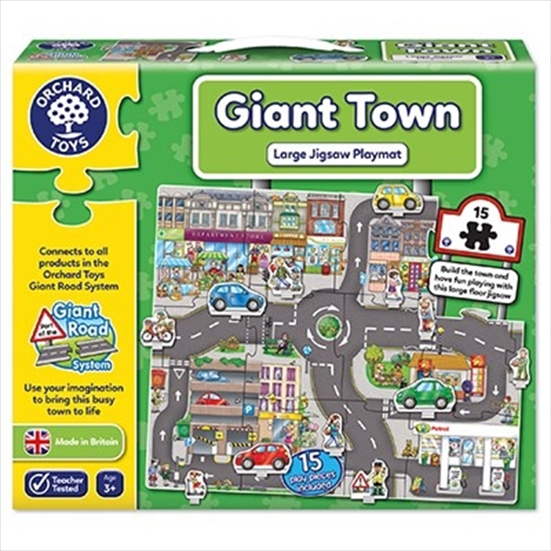 Giant Town 15 Piece Floor Puzzle/Product Detail/Education and Kids