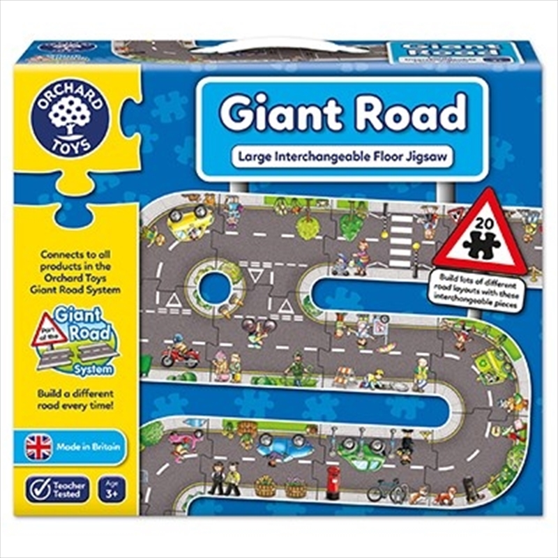 Giant Road 20 Piece Floor Puzzle/Product Detail/Education and Kids