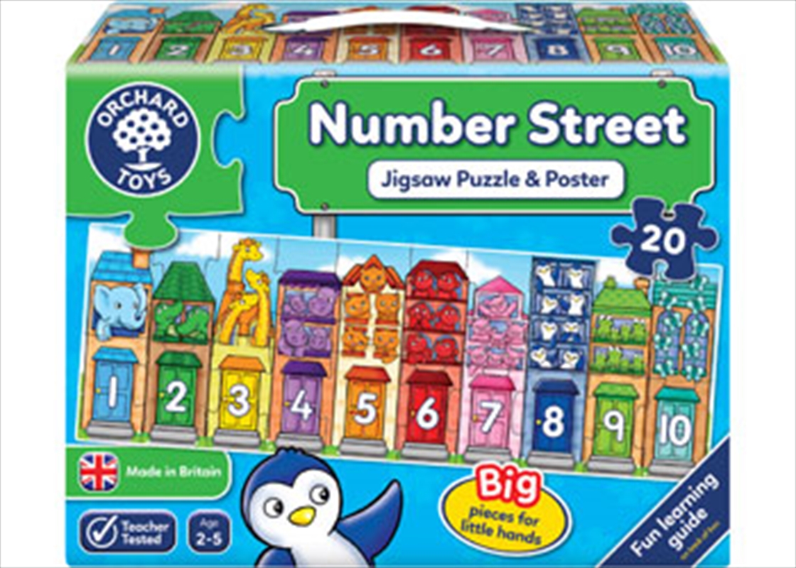 Orchard Jigsaw - Number Street Jigsaw/Product Detail/Education and Kids