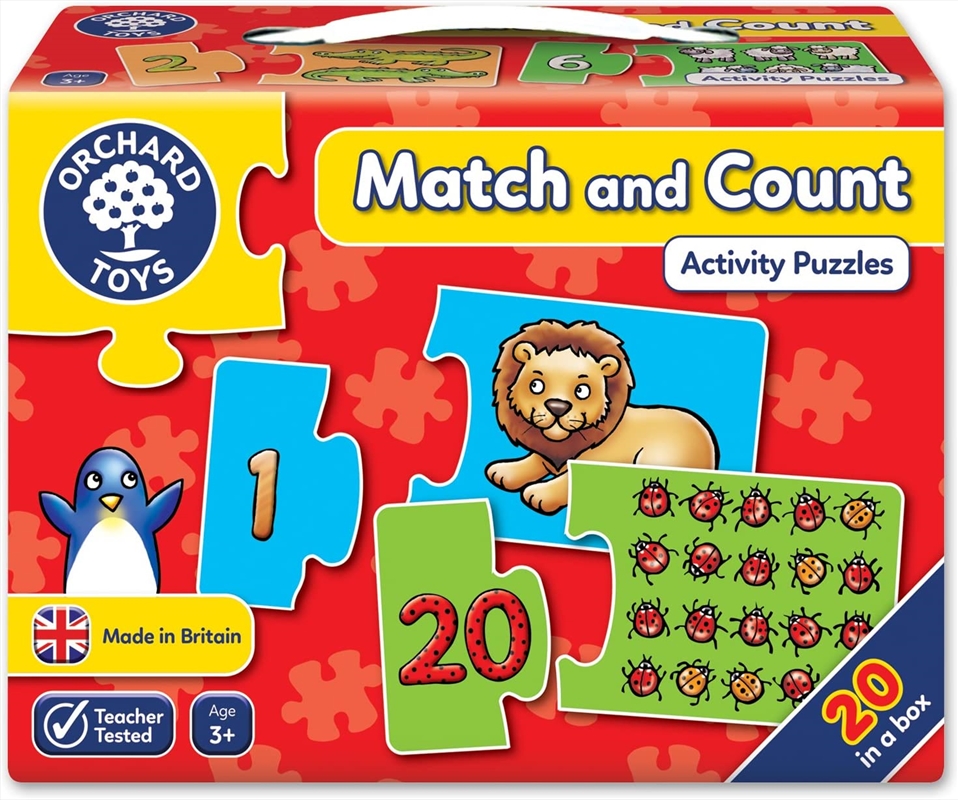 Orchard Toys Match and Count Puzzle/Product Detail/Education and Kids