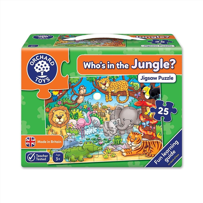 Who's In The Jungle 25pc/Product Detail/Education and Kids
