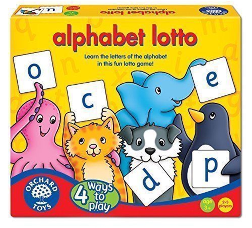 Alphabet Lotto/Product Detail/Board Games