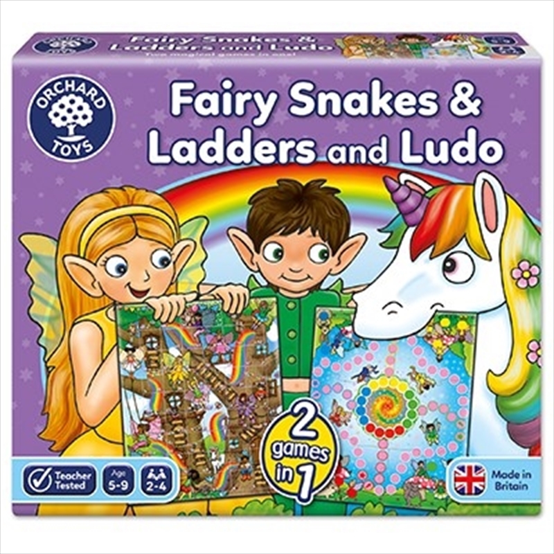 Orchard Fairy Snakes And Ladders Ludo, Board Game Sanity