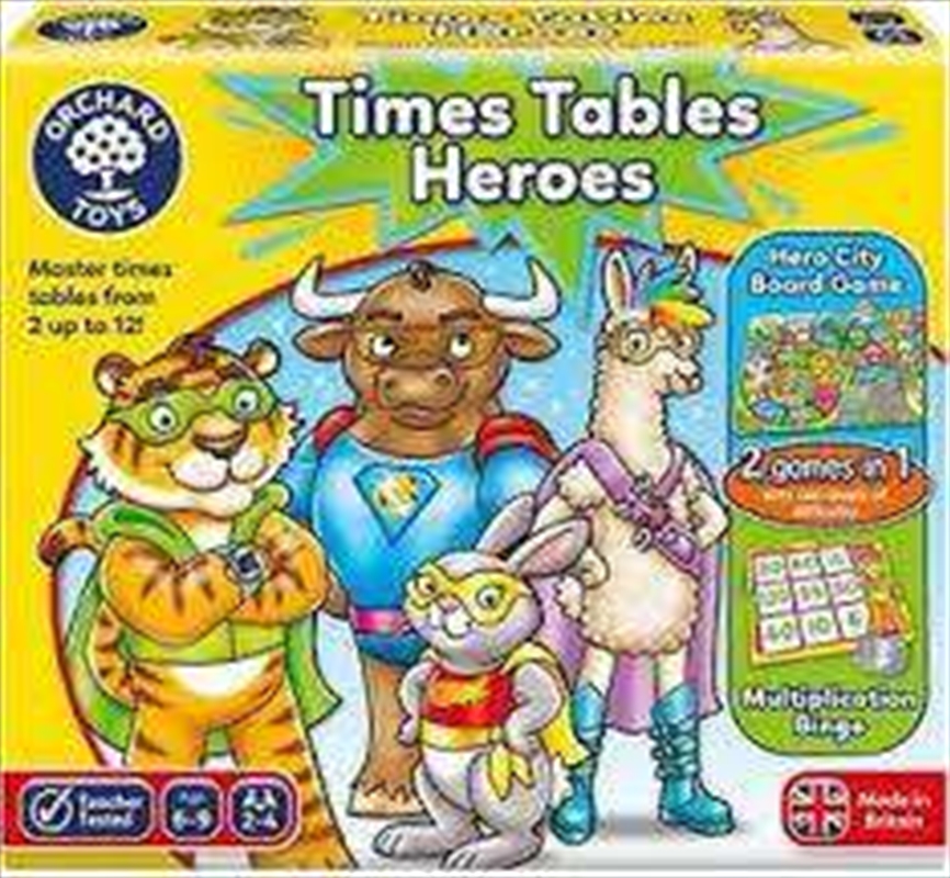 Times Tables Heroes/Product Detail/Board Games