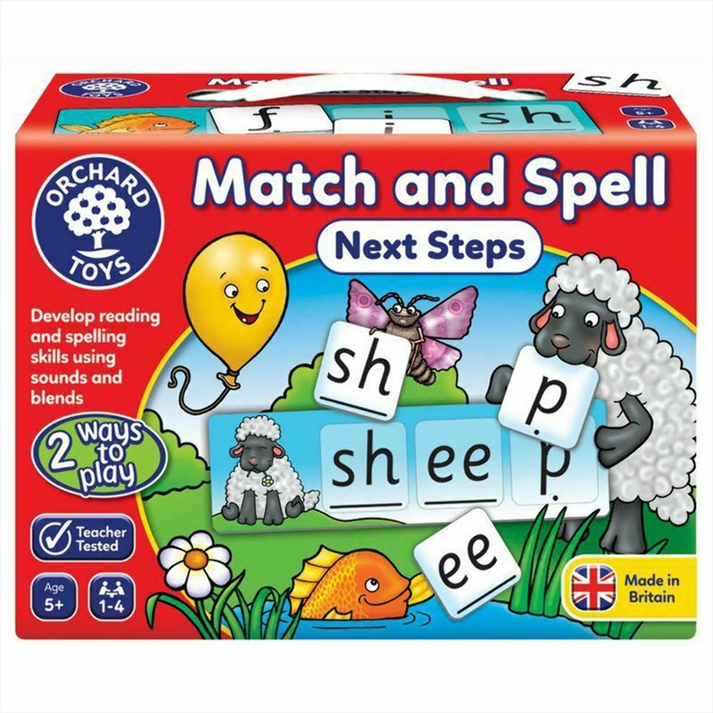 Match And Spell Next Steps/Product Detail/Board Games