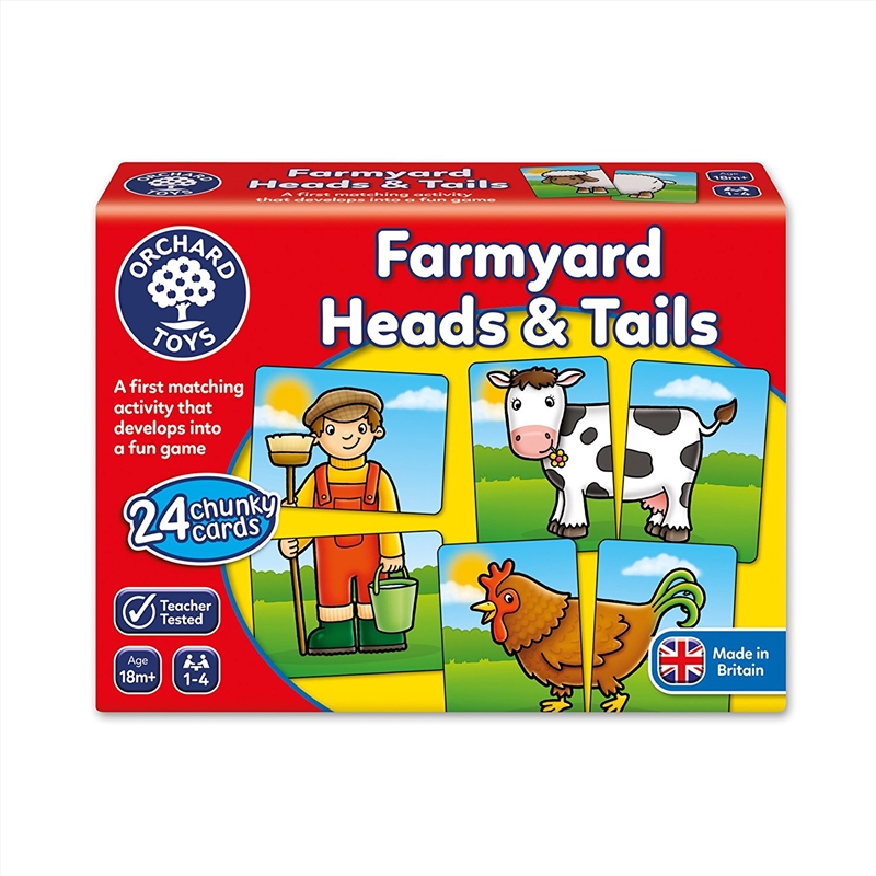 Farmyard Heads And Tails/Product Detail/Board Games