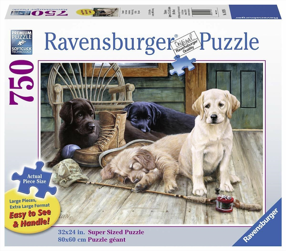 Ravensburger - Ruff Day Large Format Puzzle 750 Piece Puzzle/Product Detail/Nature and Animals
