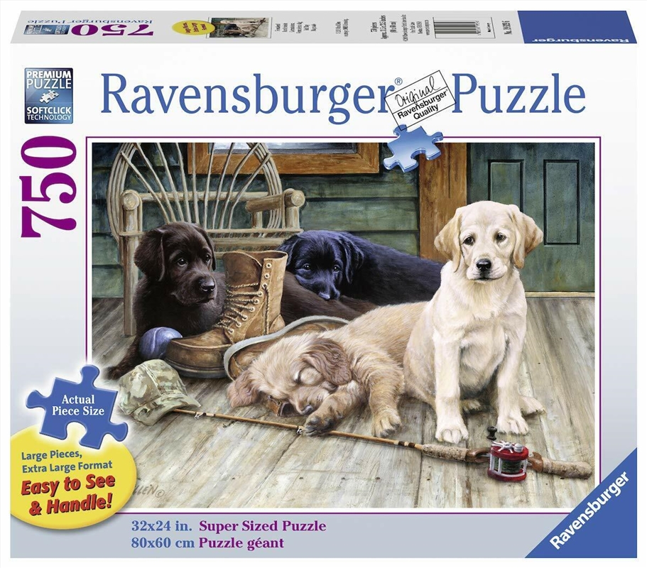 Puzzle Ruff Buy Ravensburger - Ruff Day Large Format 750pc Puzzle | Sanity