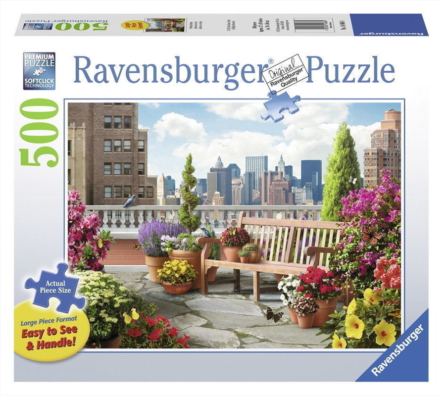 Rooftop Garden 500 Piece Puzzle (Large Format)/Product Detail/Art and Icons