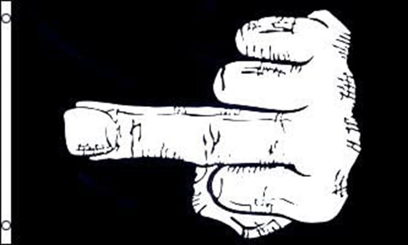 Middle Finger Flag 3'X5'/Product Detail/Posters & Prints