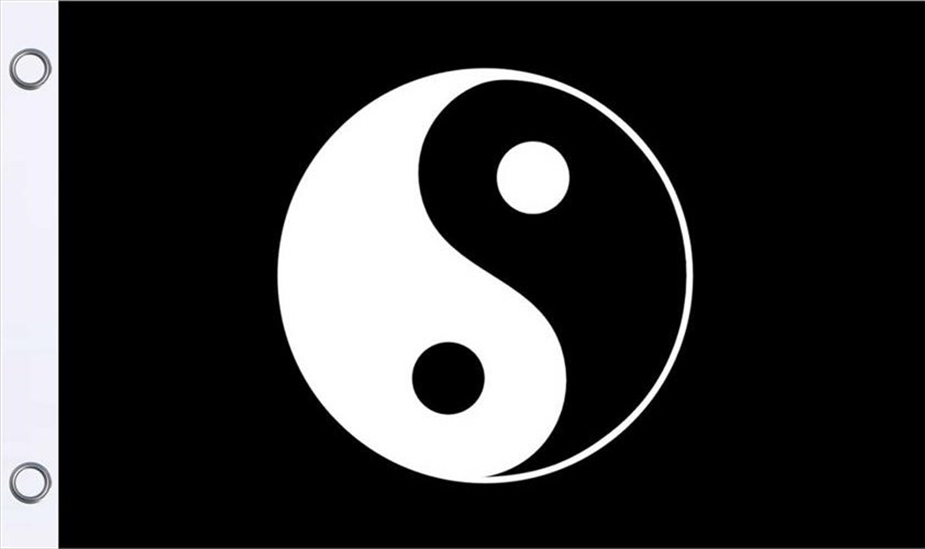 Yin Yang Flag 3'X5' | Merchandise