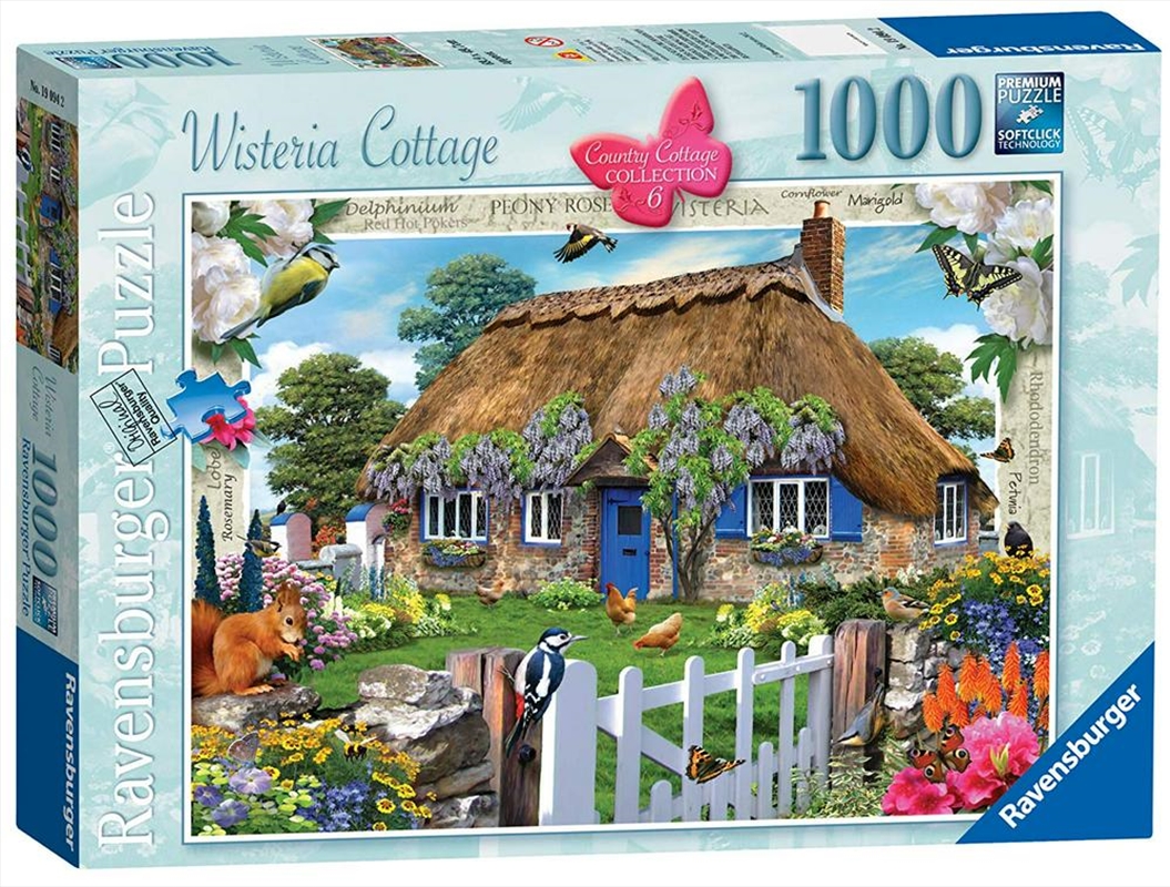 Wisteria Country Cottage 1000 Piece Puzzle/Product Detail/Destination