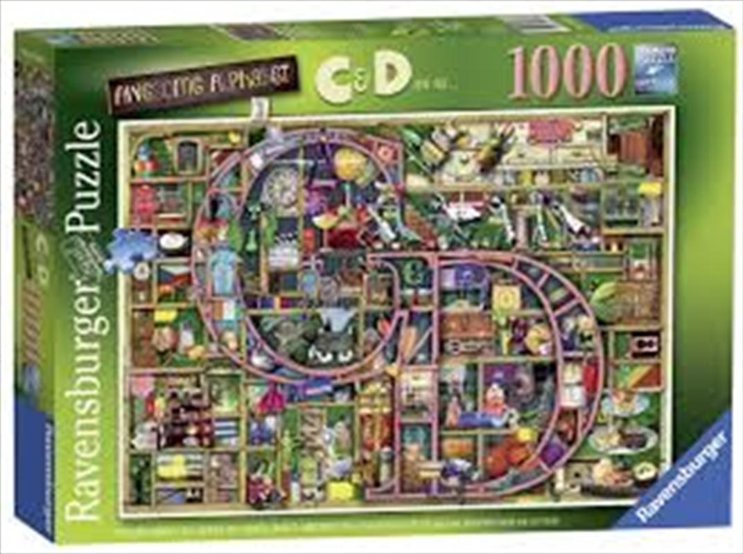 Awesome Alphabet C and D 1000 Piece Puzzle/Product Detail/Education and Kids