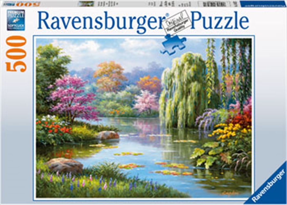 Ravensburger - Romantic Pond View Puzzle 500 Piece Puzzle/Product Detail/Nature and Animals