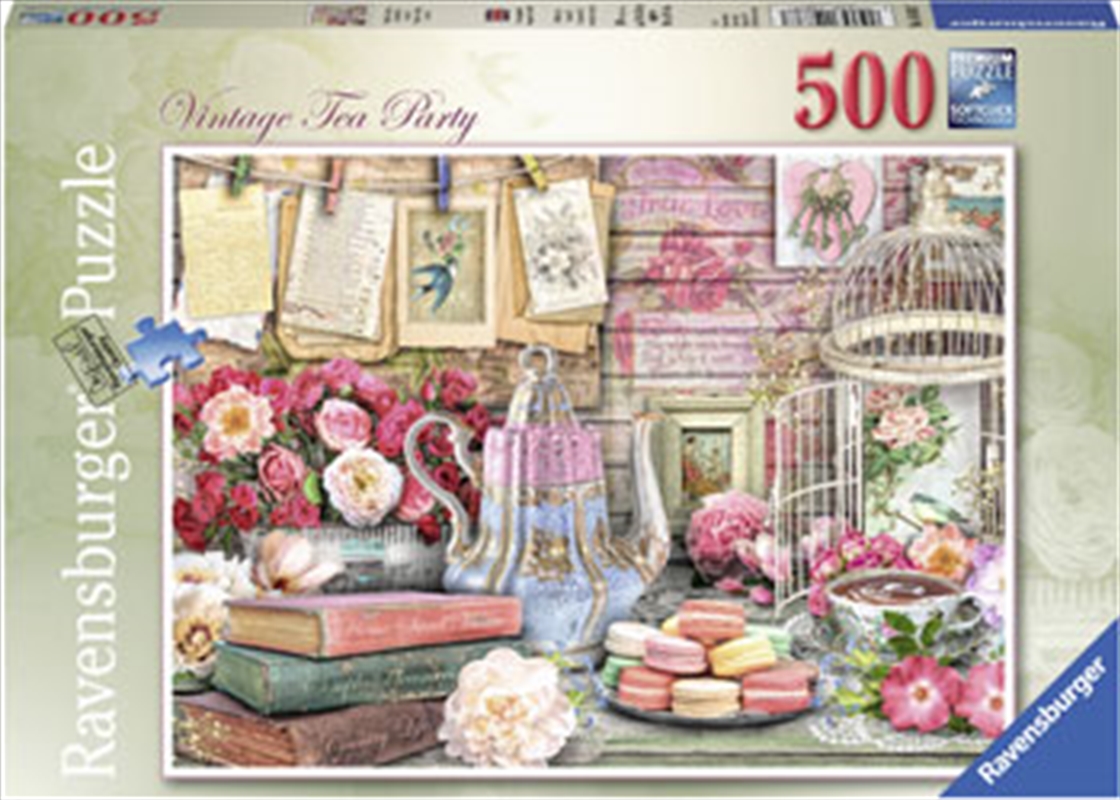 Vintage Tea Party 500pc/Product Detail/Art and Icons
