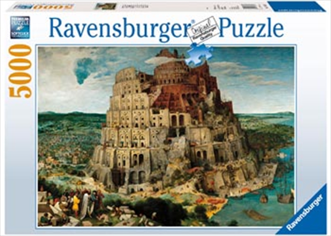 Ravensburger - The Tower of Babel Puzzle 5000 Piece | Merchandise