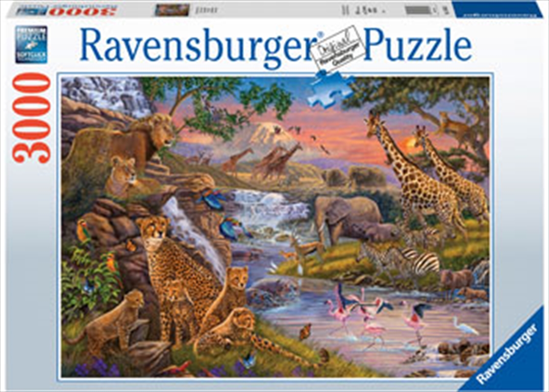 Animal Kingdom 3000 Piece Puzzle/Product Detail/Nature and Animals