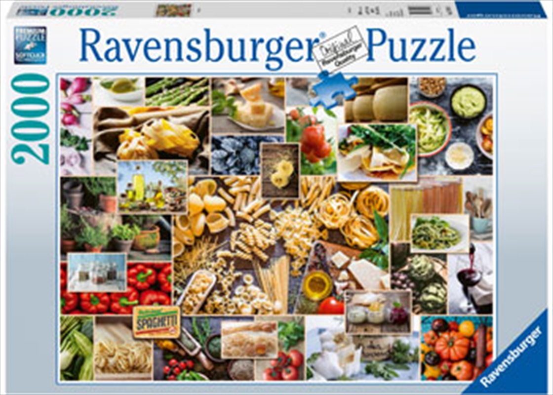 Food Collage 2000 Piece Puzzle | Merchandise