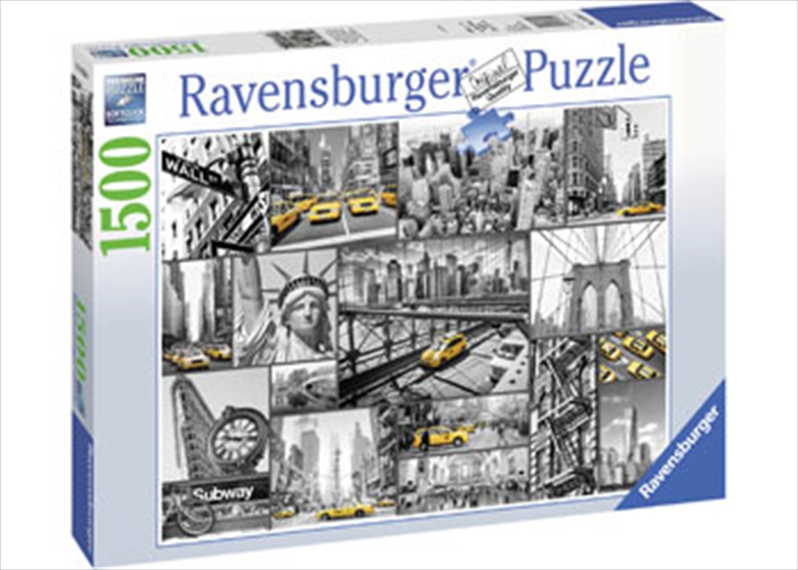 Ravensburger - New York Cabs Puzzle 1500pc | Merchandise