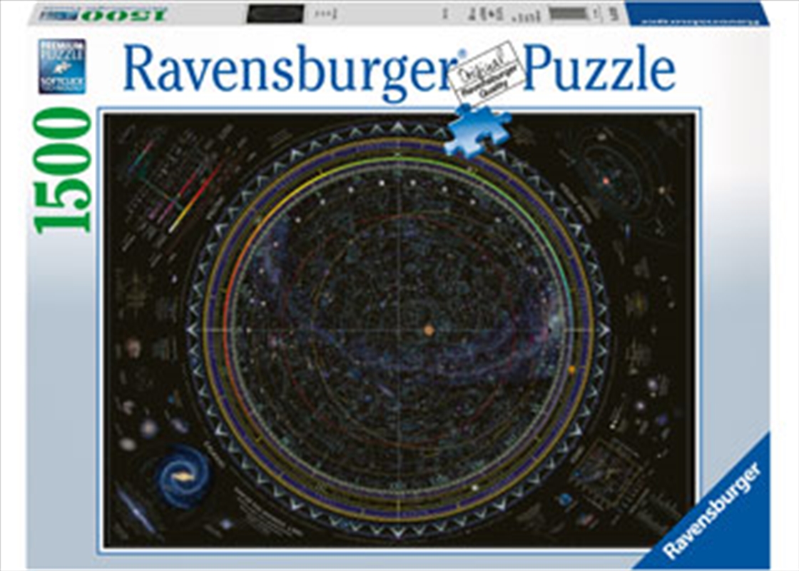 Ravensburger - Map of the Universe Puzzle 1500 Piece/Product Detail/Art and Icons
