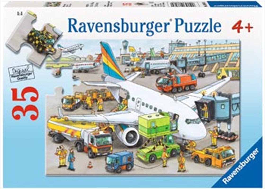 Ravensburger - Busy Airport Puzzle 35 Piece/Product Detail/Education and Kids