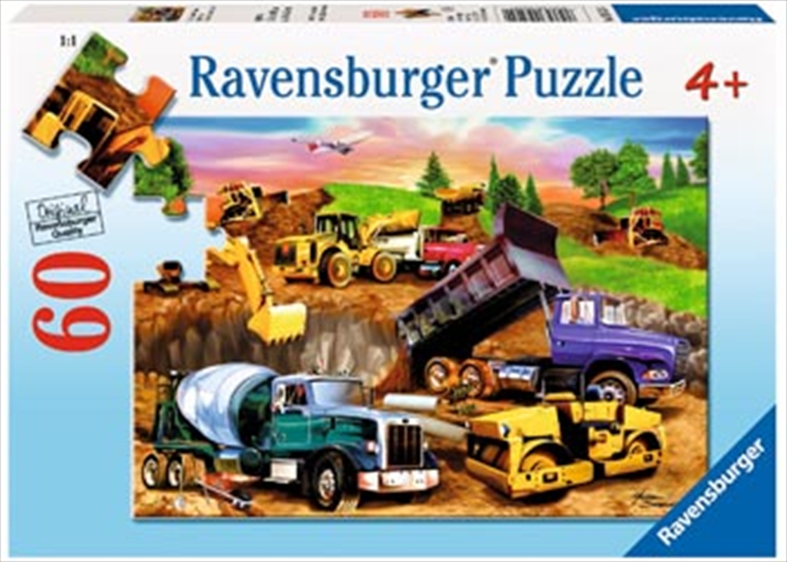 Ravensburger - Construction Crowd Puzzle 60 Piece/Product Detail/Education and Kids