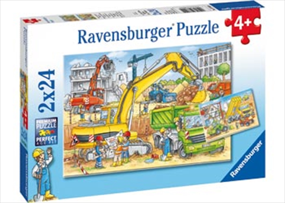 Ravensburger - Hard at Work Puzzle 2x24 Piece/Product Detail/Education and Kids