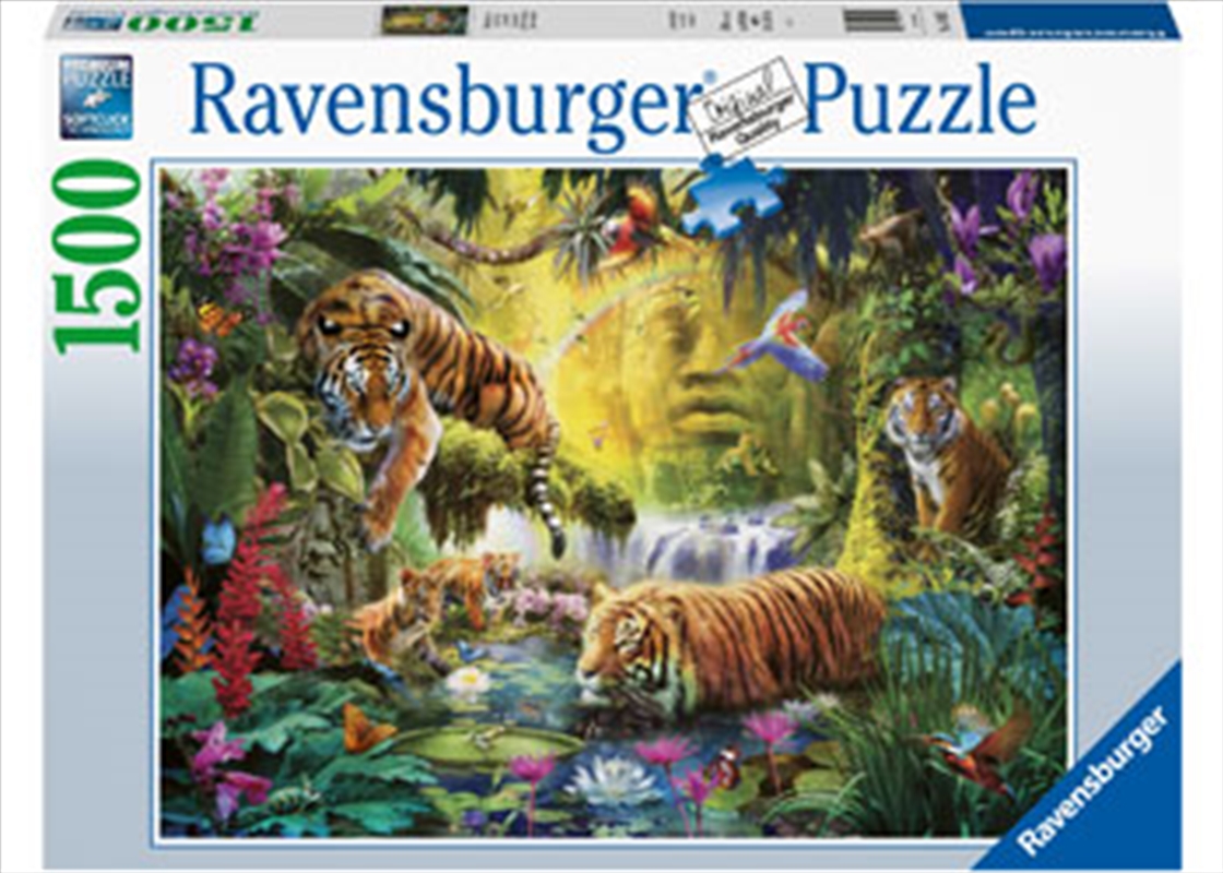 Tranquil Tigers 1500 Piece Puzzle/Product Detail/Nature and Animals