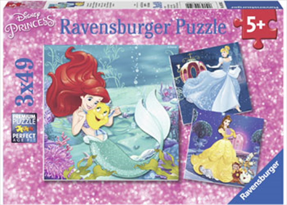 Ravensburger - Disney Princesses Adventure 3x49 Piece/Product Detail/Film and TV