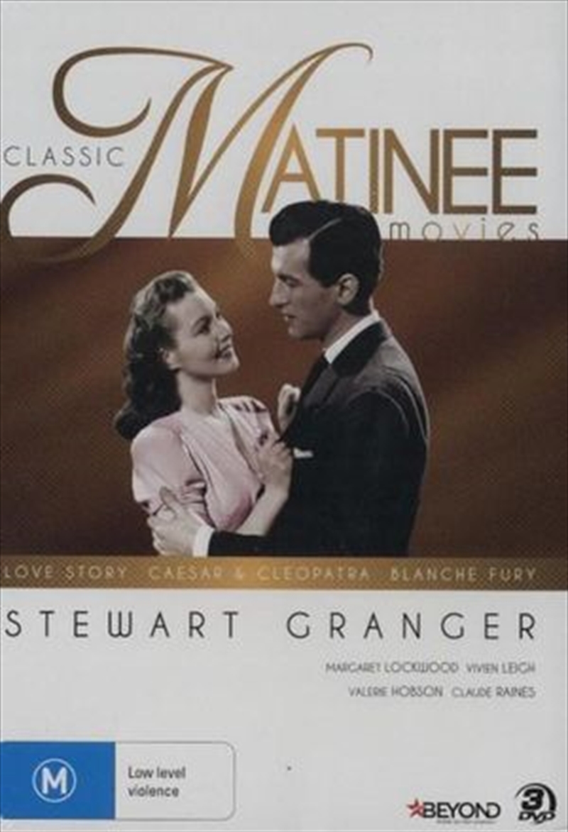 Classic Stewart Granger - Love Story, Caesar & Cleopatra and Blanche Fury | DVD