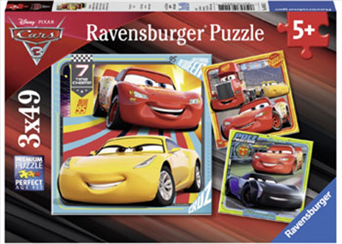 Ravensburger - Disney Cars 3 Collection 3x49 Piece Puzzle/Product Detail/Film and TV