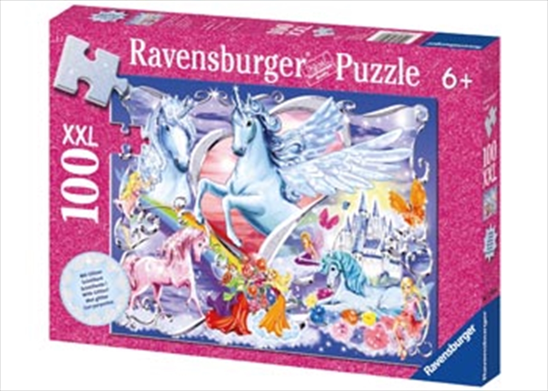 Ravensburger - Amazing Unicorns Glitter Puzzle 100 Piece/Product Detail/Nature and Animals